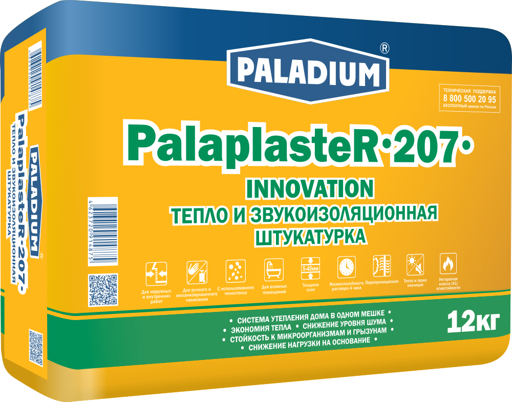 Штукатурка Paladium PALAPLASTER-207, 12 кг. Paladium штукатурка PALAPLASTER-207. Штукатурка звукоизоляционная Палладиум 207. Штукатурка цементная Paladium PALAPLASTER-205, 25кг.